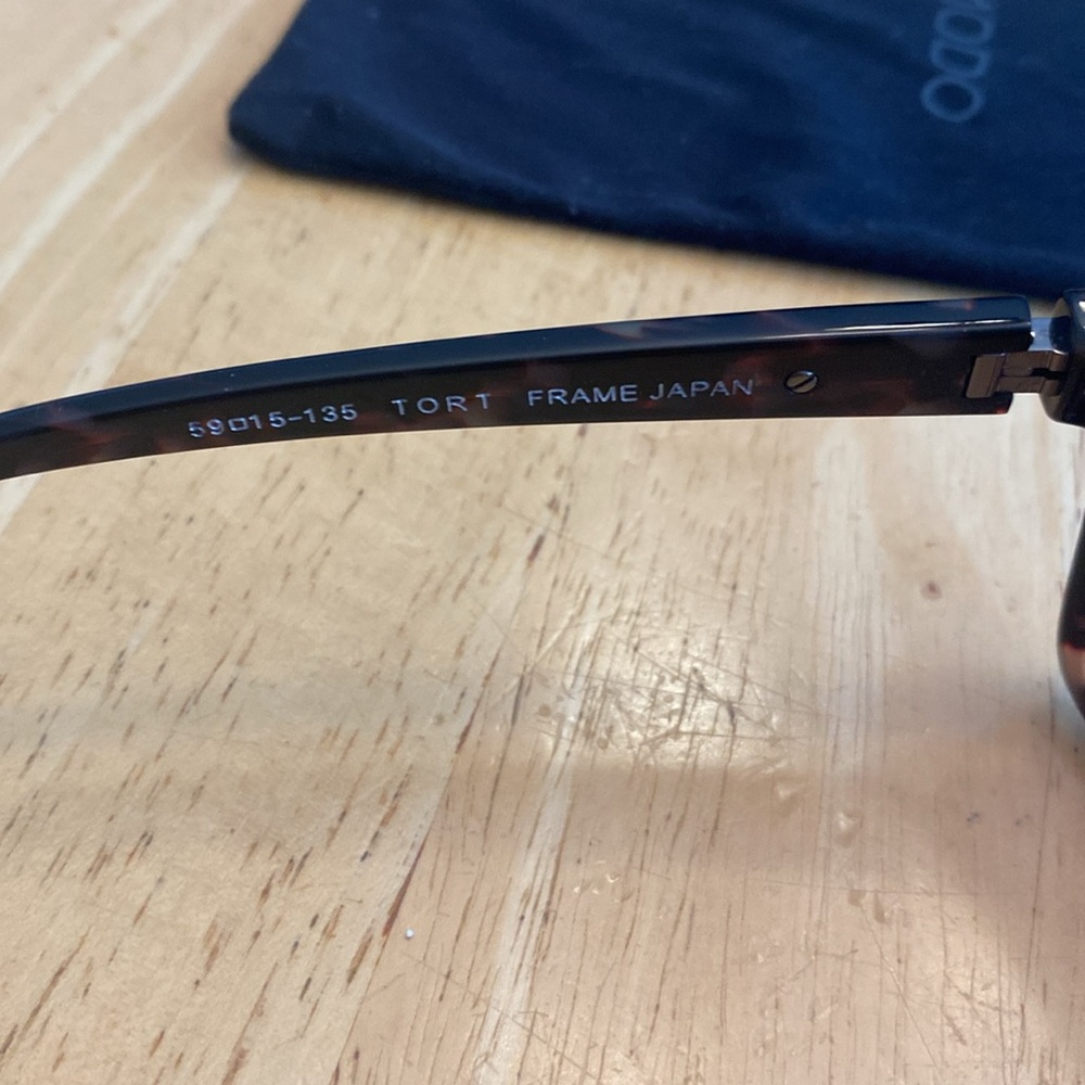 Modo Designer Tortoise Shell Color Square Sunglas… - image 4